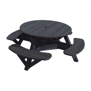 Picnic Tables With Black Frames