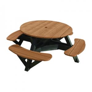 Picnic Tables With Black Frames